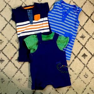 Bundle of EUC boys rompers, 18 months